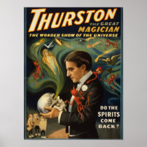 Thurston den hållande skallemagin för stor trollka print