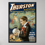 Thurston den underbara vintagetrollkarlaffischen