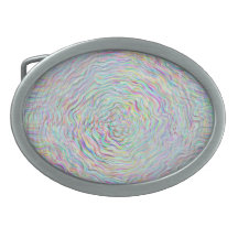 Tie-Dye Belt Buckle