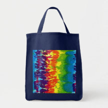 Tie-Färg Tote Bag