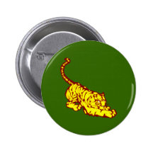 Tiger Anstecknadelbutton