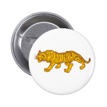 Tiger Anstecknadelbuttons