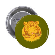 Tiger Anstecknadelbuttons