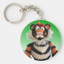 Tiger Keychain Nyckel Ringar