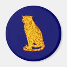 tiger kühlschrankmagnet