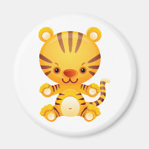 Tiger Magnet För Kylskåp