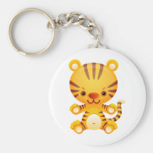 Tiger Nyckel Ring