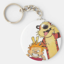 tiger & pojke nyckelring