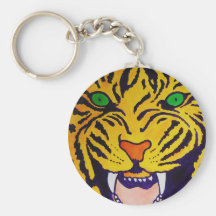 Tiger Three Keychains