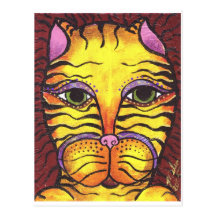 tiger vykort