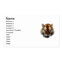TigerFractal Visitkort