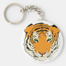 TIGERHUVUD NYCKELRING