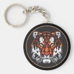 Tigerhuvud Nyckelringar