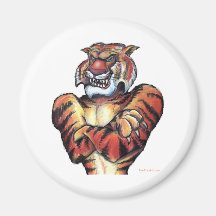Tigermuskel Kylskåpsnagnet
