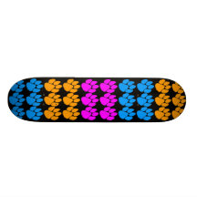 TIGERN för COREY-TIGER80-tal SPÅRAR MÅNG- FÄRG Skate Board Deck
