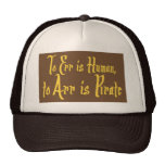 till Arr är piratballcap Baseball Hat