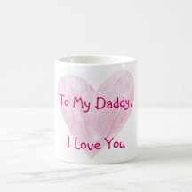 Till min pappa mugg
