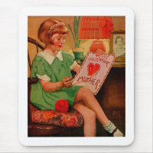 Till min valentinmor musmattor