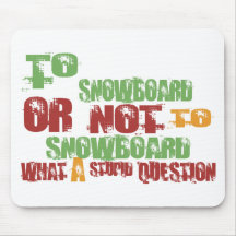 Till snowboarden mus mattor