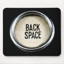 Tillbaka utrymmevintage - Mousepad Musmatta