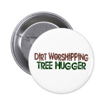 Tillbe för smuts som är tree hugger knappar