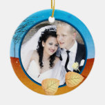 Tillfoga din prydnad för bröllop för fotonedgångbe jul dekorationer