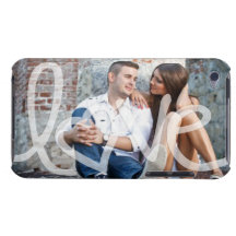 "tillfogar kärlek" ditt foto iPod Case-Mate fodral