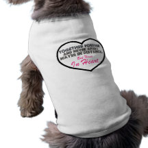 Tillsammans för evigt & aldrig ifrån varandra .... djur tee shirt