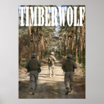 Timberwolf Print