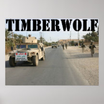 Timberwolf Posters