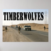 Timberwolves Affisch