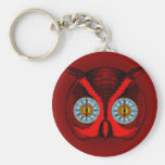 Time flugor Keychain Nyckelring