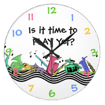 Time som leker musikal, instrumenterar