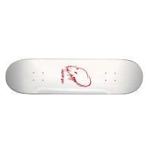Tioarmad bläckfisk ja skateboard deck