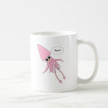 Tioarmad bläckfisk Rawr Kaffe Mugg