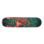 tioarmad bläckfiskdäck skate board decks