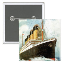 Titanic på havet pins