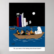 TITANIC POLAR BJÖRN AFFISCH