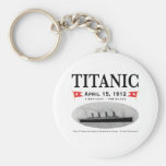 Titanic spökefrakt Keychain (rundan) Nyckelringar