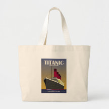 Titanic tryck för haveyelinerart déco kasse
