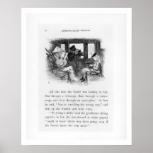 Tittar-Exponeringsglas insekter, illustration från Print