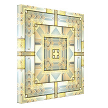 Tittar exponeringsglas sträckt kanvastryck