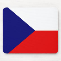 Tjeckisk högkvalitativ flagga musmattor