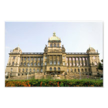 Tjeckiskt medborgaremuseum i Prague Fotokonst