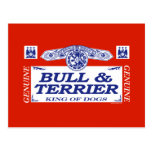 Tjur och Terrier Vykort