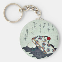 Tobakpåse Ukiyoe Nyckelring
