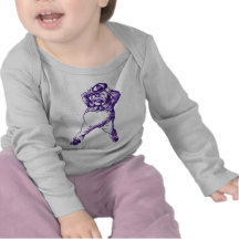 Tokigt Tweedle Dee Inked lilor Tee Shirt
