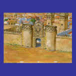 Toledo-Puerta de Bisagra Universitetslärare Quixot affischer
