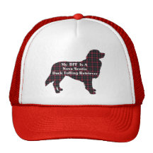 Tolling Retriever BFF för Nova Scotia anka Trucker Keps