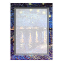 tom inbjudan, Van Gogh starry natt